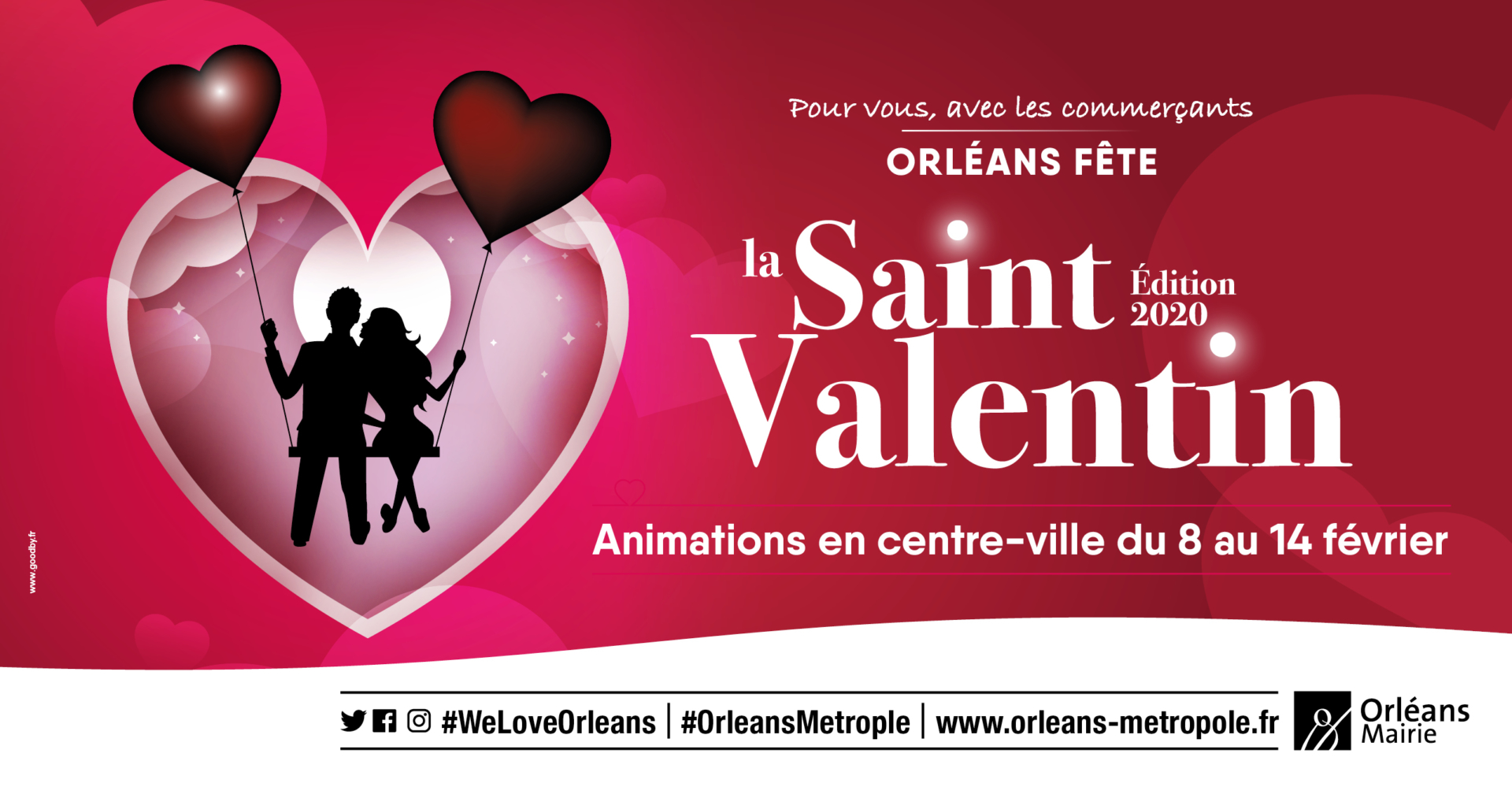 Halles châtelet Orléans saint valentin 2020